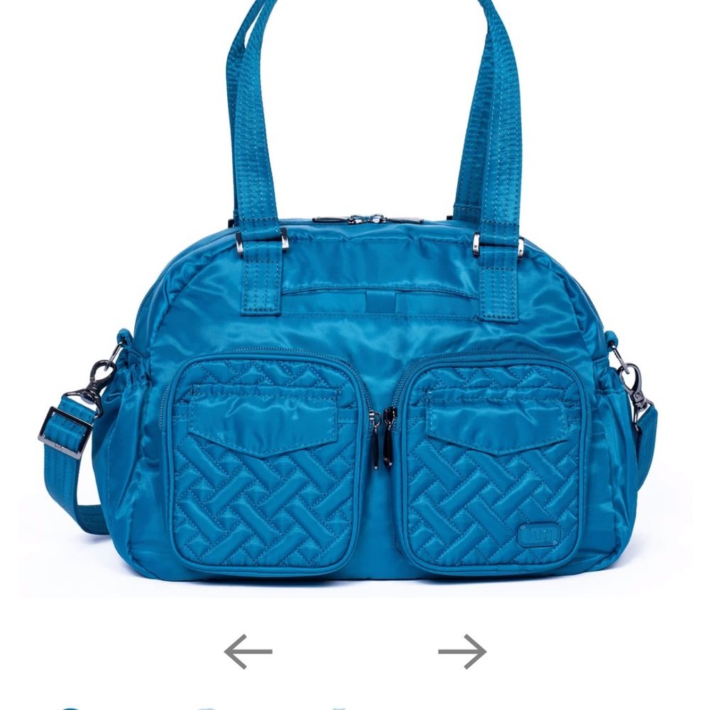 Brand new lug jumper purse. Beautiful ocean blue color!